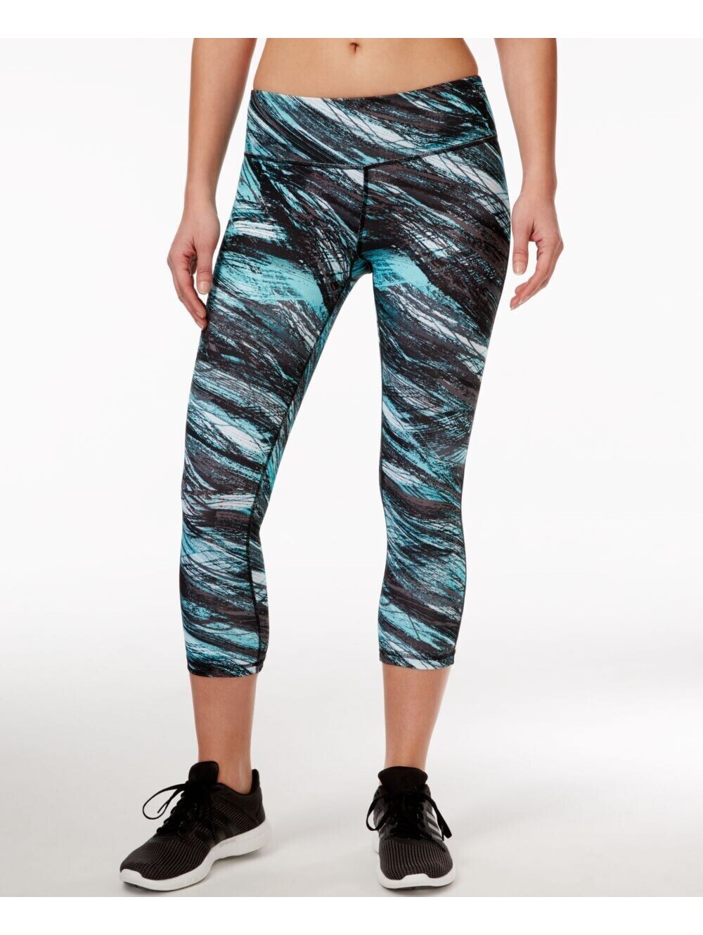 Ideology Womens Printed Cropped Leggings Size XL